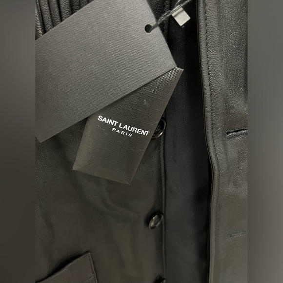 Saint Laurent YSL Hedi Slimane. L12 Curtis Fringe Jacket. Size small/medium - Picture 11 of 16